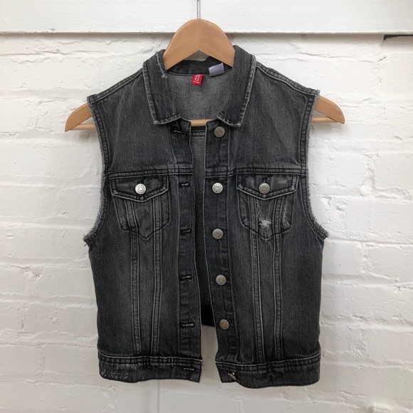 H&M denim vest - Picture 1 of 7